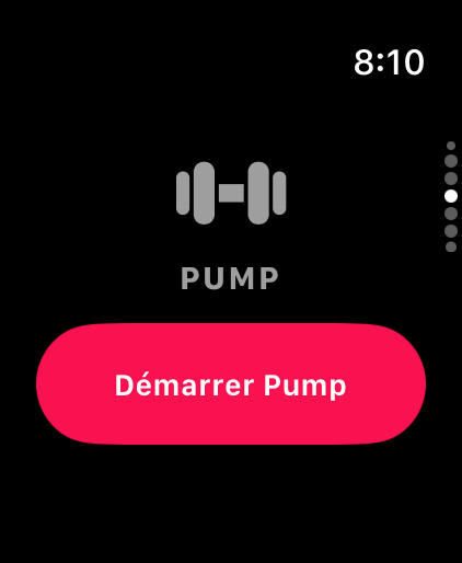 Séance Pump