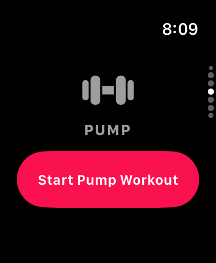 Watch Pump session